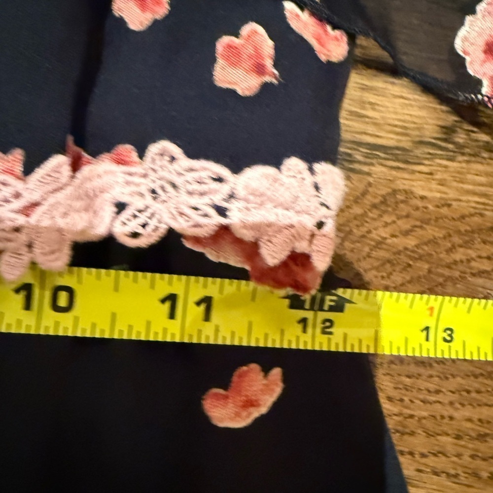 Alice + Olivia Caydon Floral ruffle one shoulder high low midi dress size 2 - Picture 7 of 15